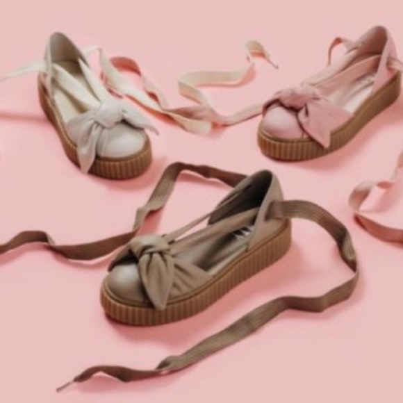 New Puma Fenty By Rhianna Bow Creeper Sandals Sz 6 - Picture 8 of 8